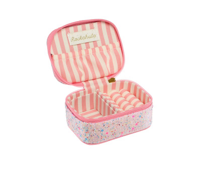 Mini Joyero Infantil Rainbow Confetti Glitter