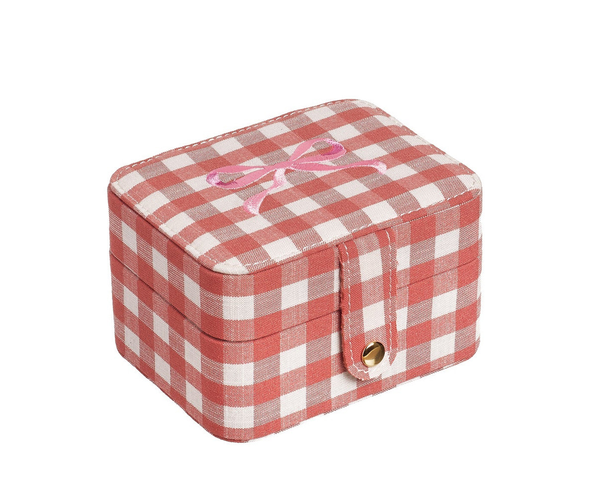 Joyero Infantil Gingham Bow