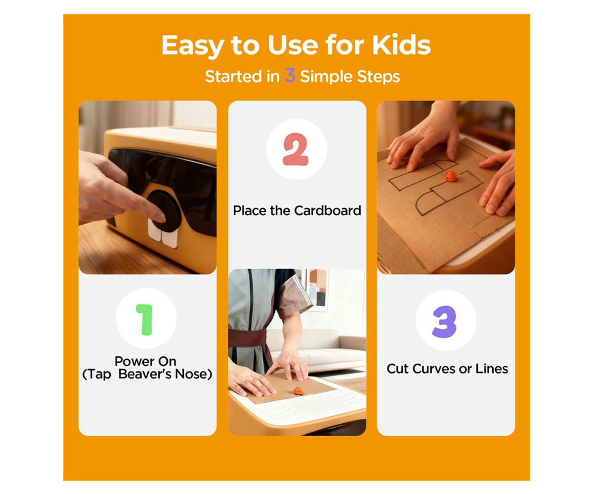 Cortadora Papel y Cartón BeaverBot C1 sin Cuchillas