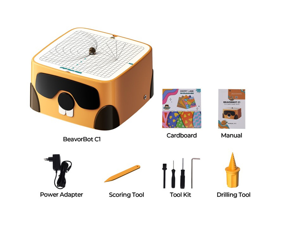 Cortadora Papel y Cartón BeaverBot C1 sin Cuchillas