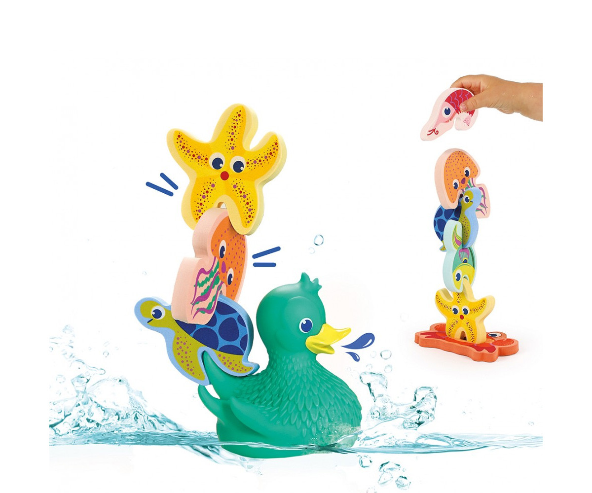 Juguete de Baño 3 en 1 Happy Duck