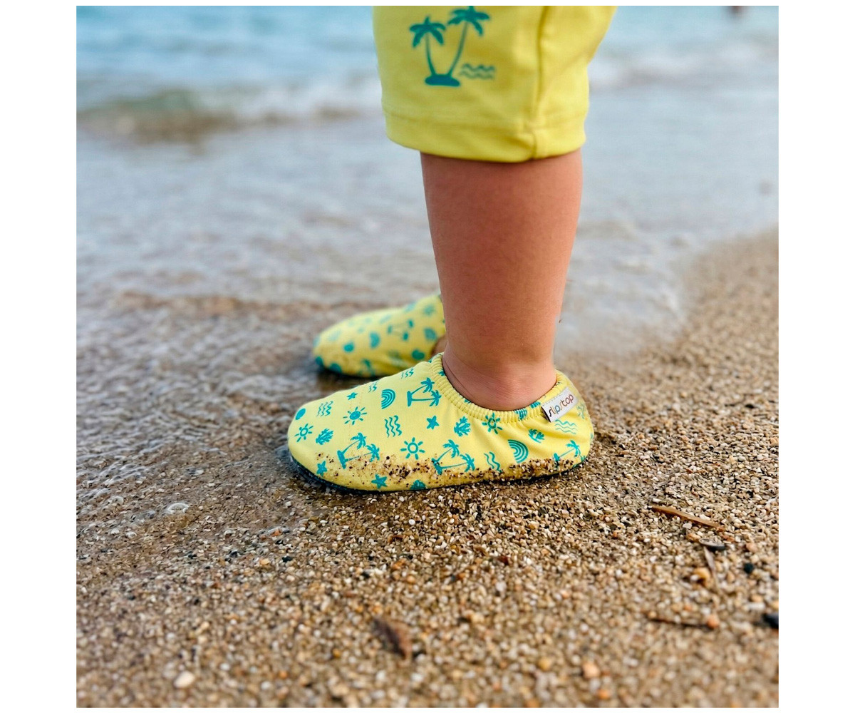 Zapatillas Antideslizantes Slipstop Neon Palms