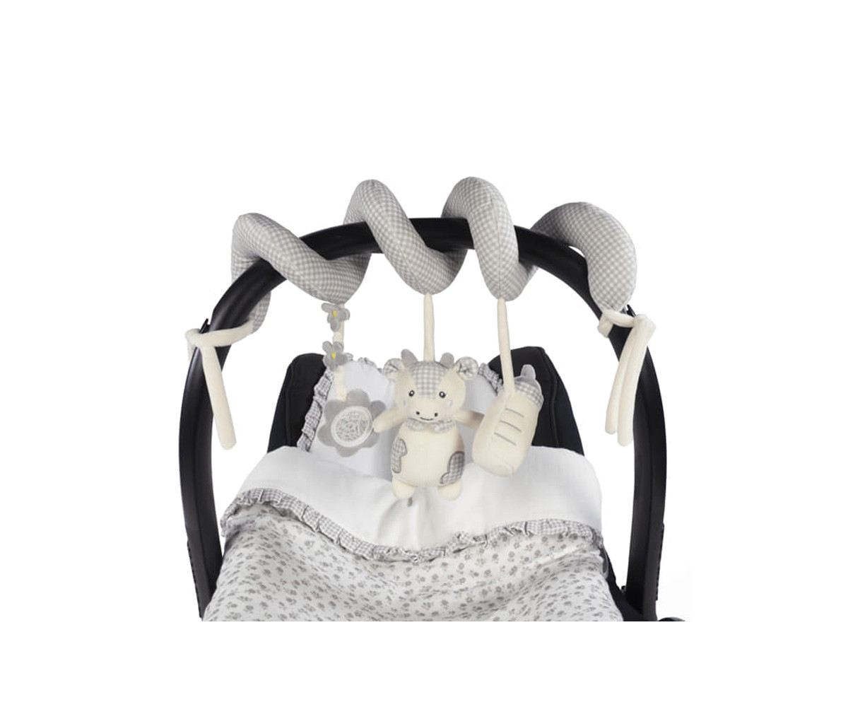 Spirale Attività Mucca Little Bloom Grey