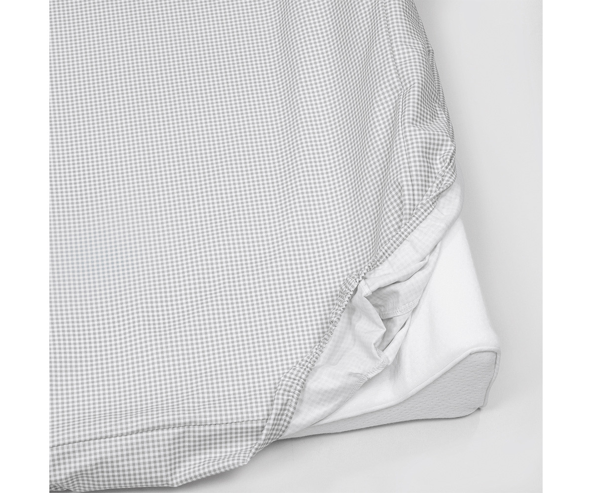 Fasciatoio Home con Fodera  Little Bloom Vichy Grey