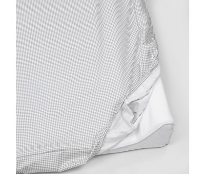 Fasciatoio Home con Fodera  Little Bloom Vichy Grey