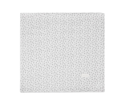 2 Mussoline 70x70cm Little Bloom Flower Grey