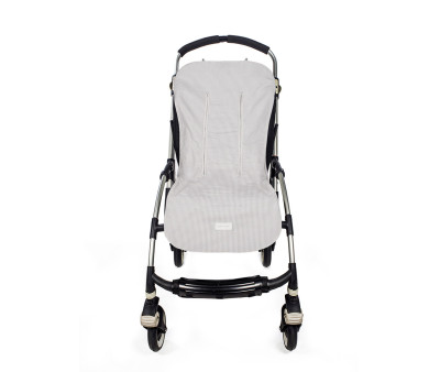 Rivestimento Passeggino Little Bloom Vichy Grey