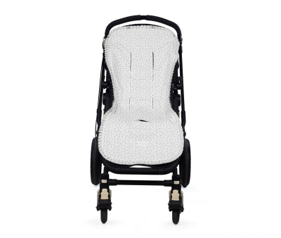 Rivestimento Passeggino Little Bloom Flower Grey