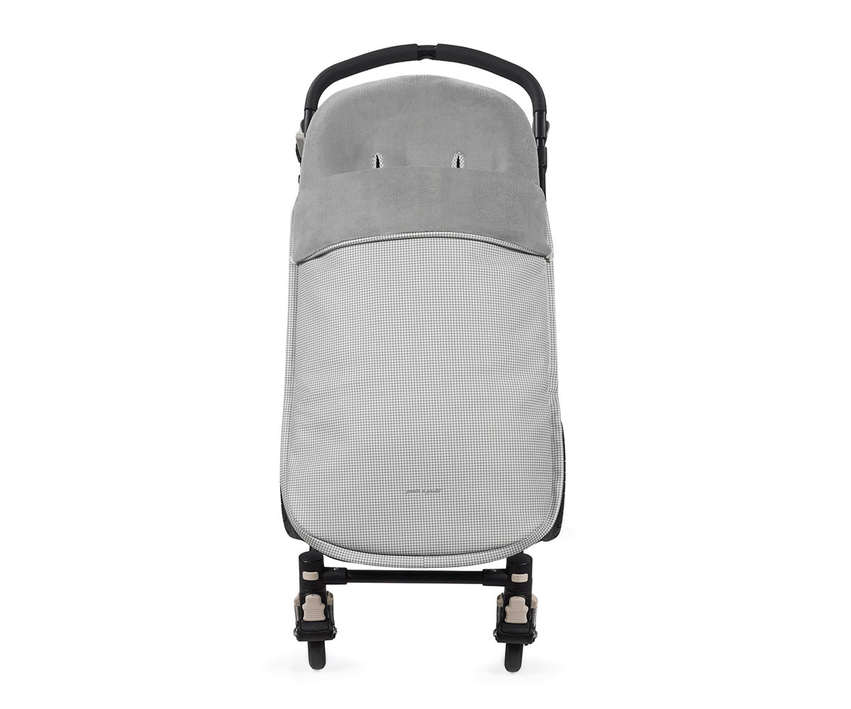 Sacco Universale Inverno Little Bloom Vichy Grey