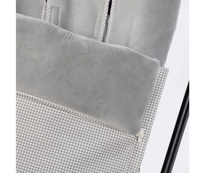 Sacco Universale Inverno Little Bloom Vichy Grey