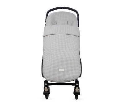 Sacco Universale Mezza Stagione Little Bloom Vichy Grey