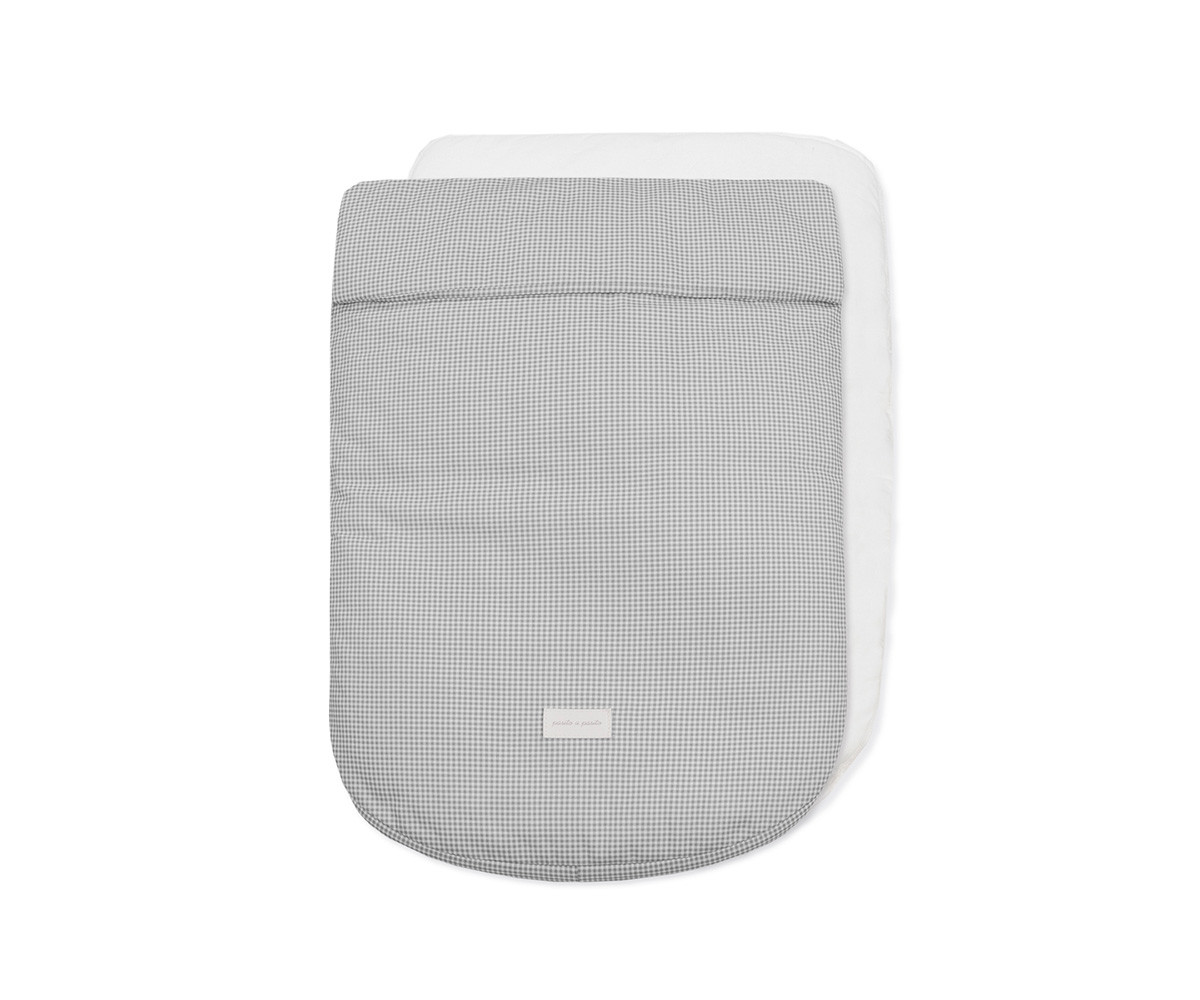 Sacco Universale Mezza Stagione Little Bloom Vichy Grey