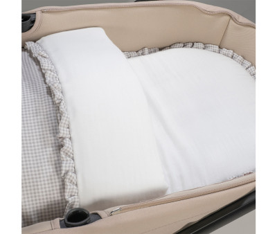 Saco Cuco Little Bloom Vichy Gris