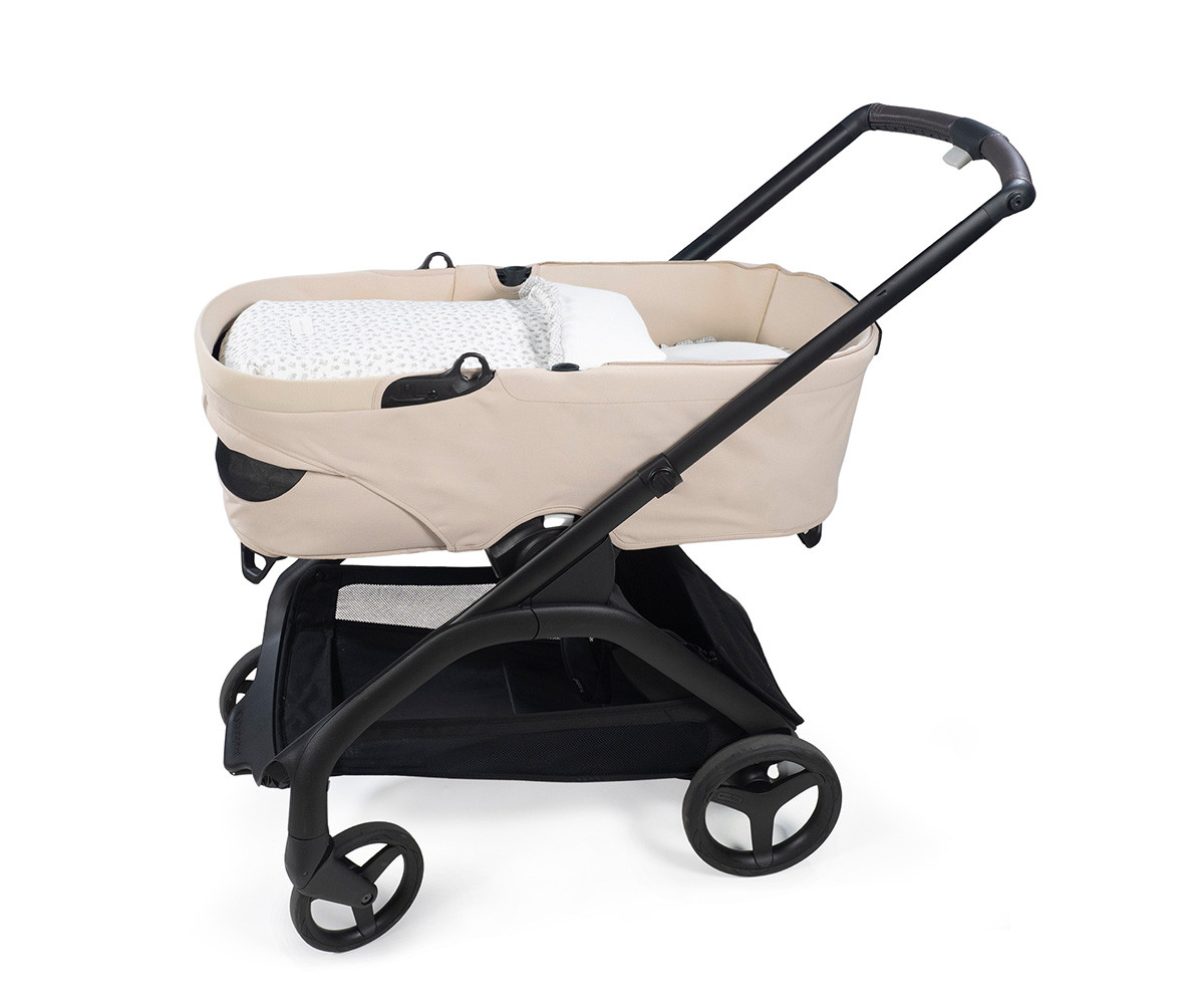 Saco Cuco Little Bloom Flor Gris