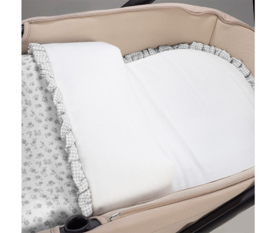 Saco Cuco Little Bloom Flor Gris