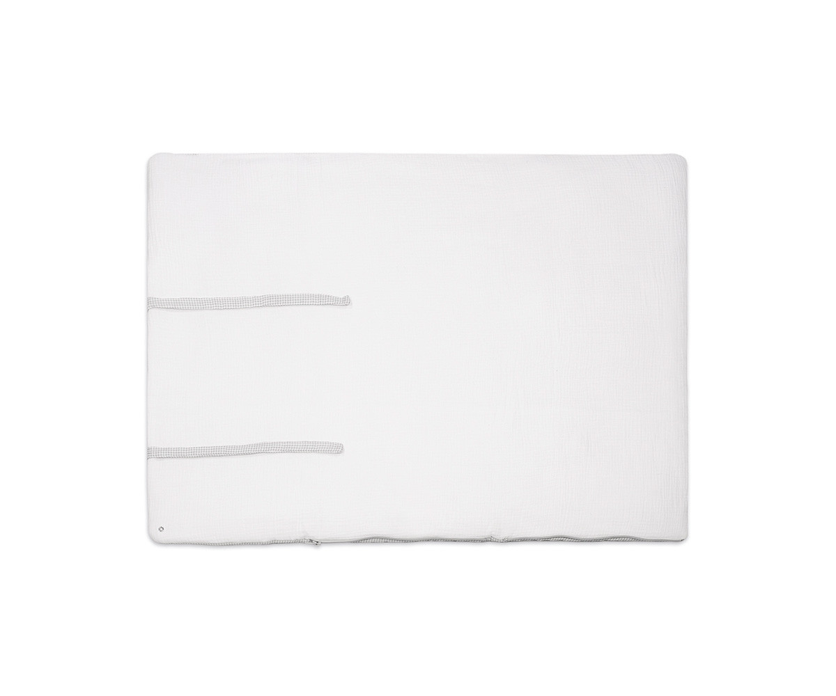 Sacco Nanna Coperta Little Bloom Vichy Grey