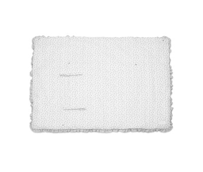 Sacco Nanna Coperta Little Bloom Flower Grey