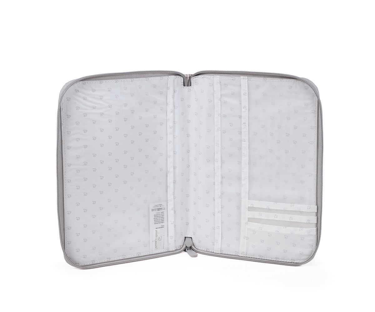 Porta Documenti Little Bloom Flower Grey