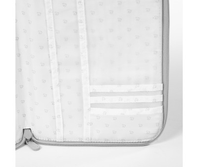 Porta Documenti Little Bloom Flower Grey