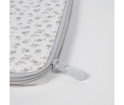 Porta Documenti Little Bloom Flower Grey