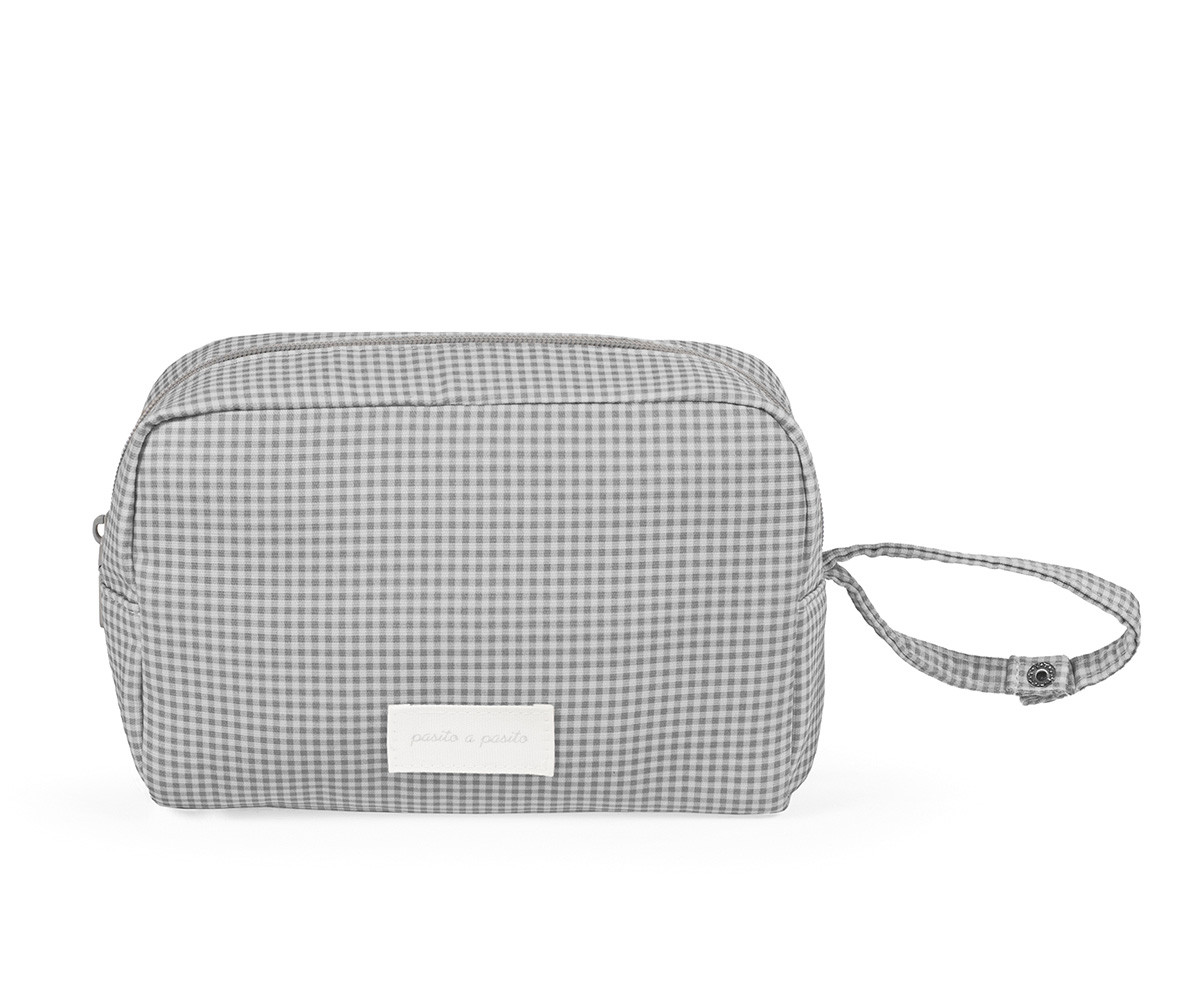 Beauty Case Little Bloom Vichy Grey