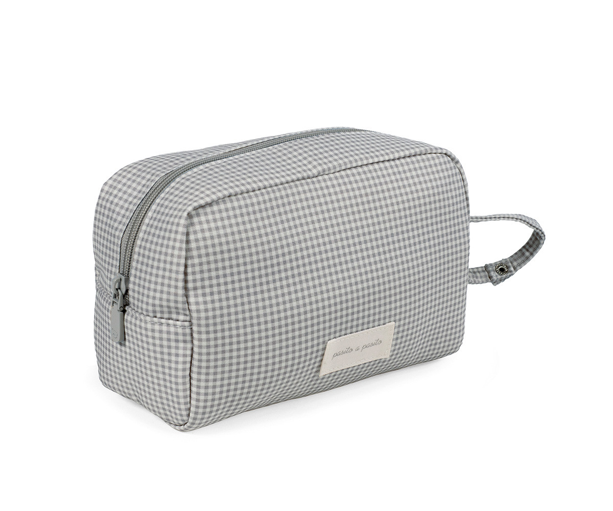 Beauty Case Little Bloom Vichy Grey