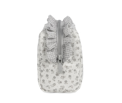 Beauty Case Little Bloom Flower Grey
