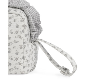 Beauty Case Little Bloom Flower Grey