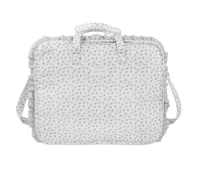 Valigia Little Bloom Flower Grey