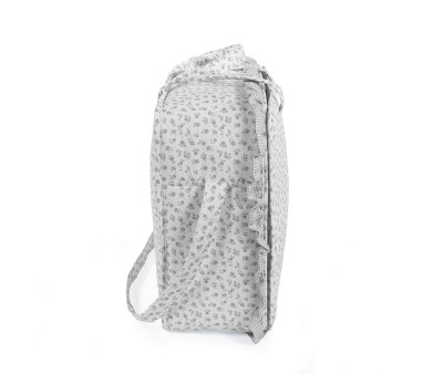 Valigia Little Bloom Flower Grey