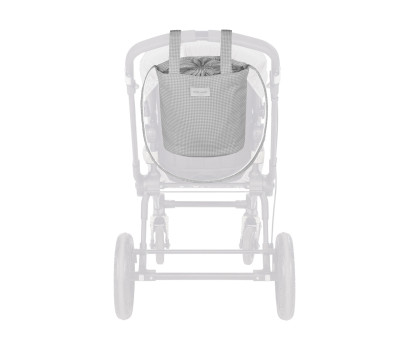 Borsa a Secchiello Bucket Little Bloom Vichy Grey