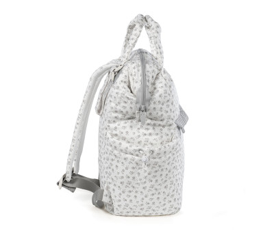Zaino Passeggino Little Bloom Flower Grey