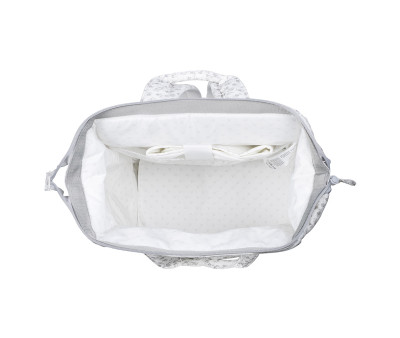 Zaino Passeggino Little Bloom Flower Grey