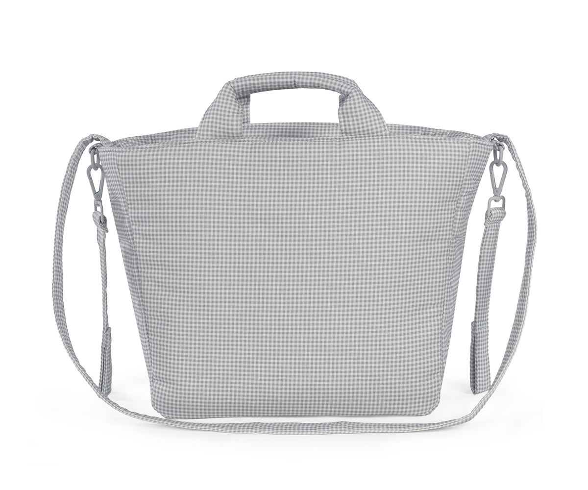 Borsa Fasciatoio Little Bloom Vichy Grey