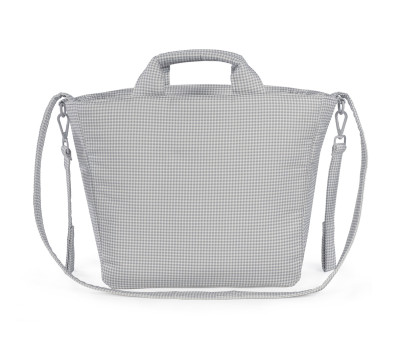 Borsa Fasciatoio Little Bloom Vichy Grey