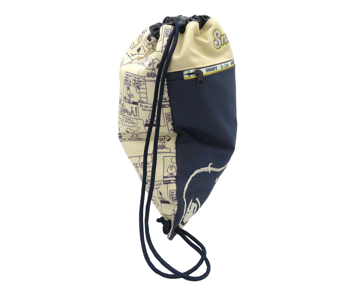 Mochila Saco Snoopy Comic Personalizable