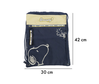 Mochila Saco Snoopy Comic Personalizable