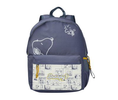 Mochila Escolar Adaptable a Carro Snoopy Personalizable
