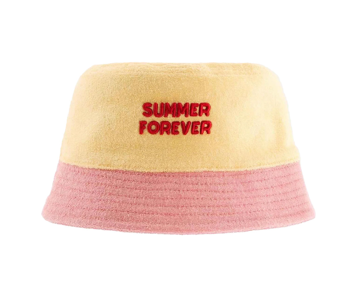 Gorro Pescador Reversible Summer Forever Éponge Jaune