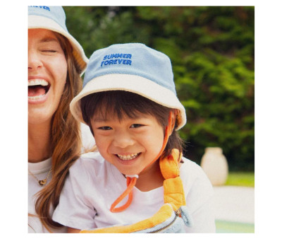 Gorro Pescador Reversible Summer Forever Éponge Bleu