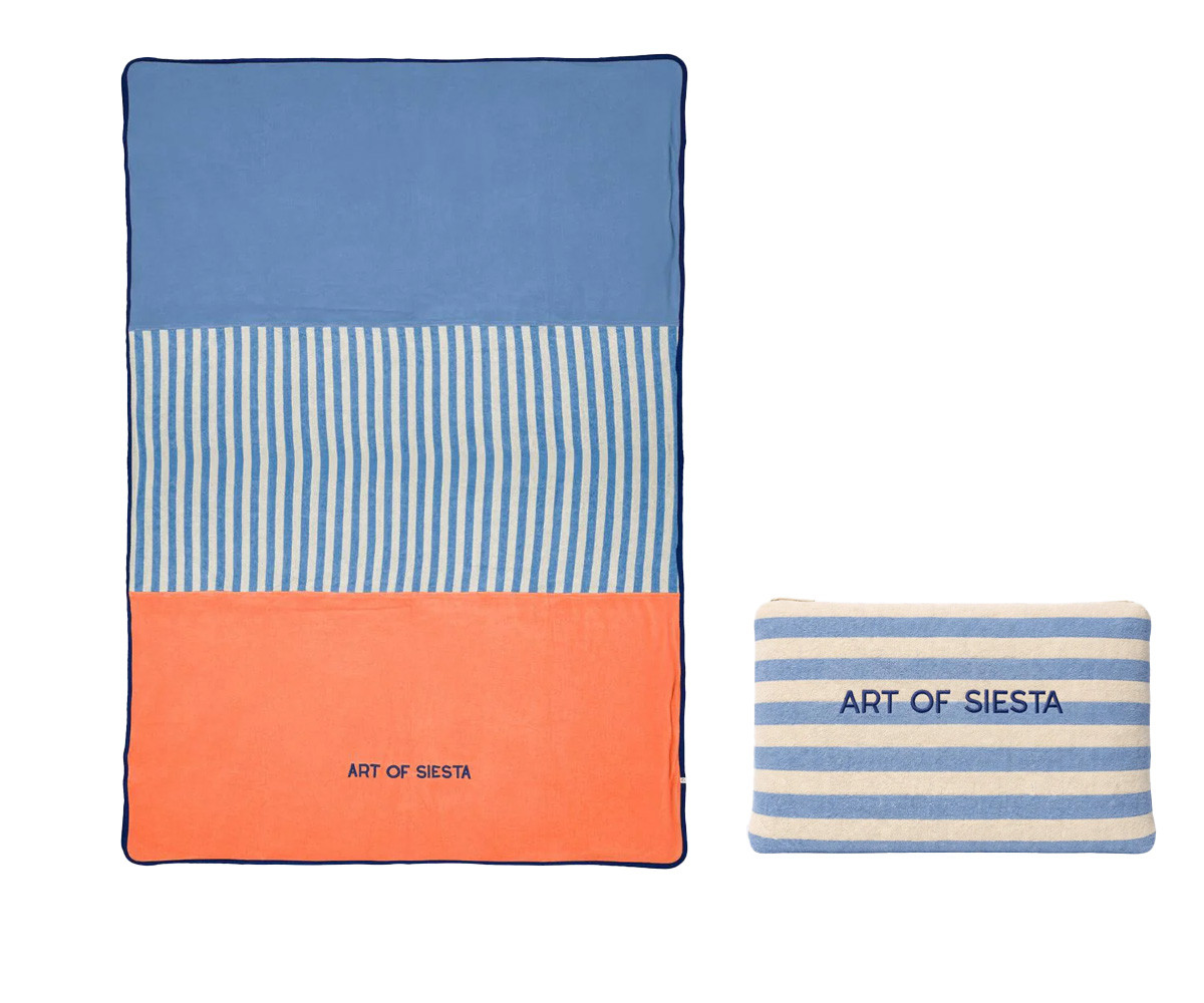 Toalla Familiar Art of Siesta Azul