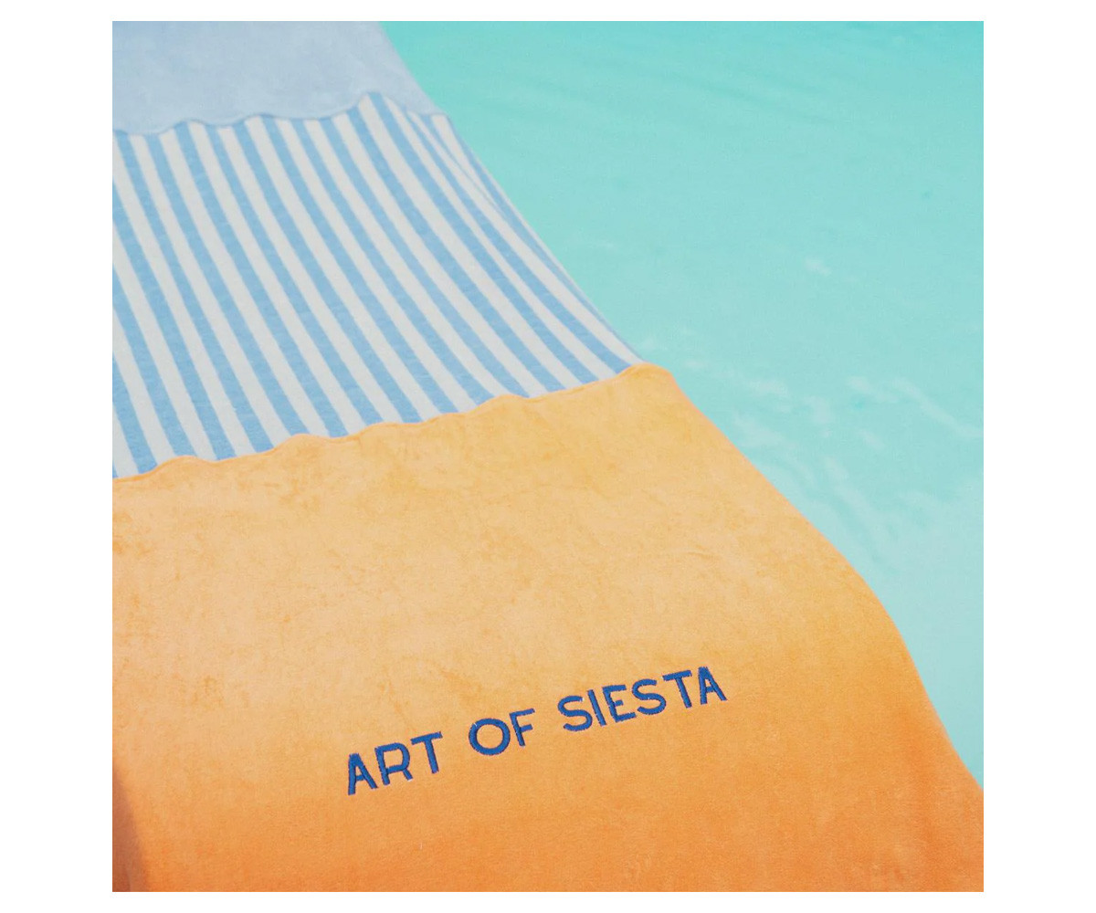 Toalla Familiar Art of Siesta Azul