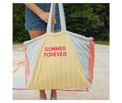 Bolso Tote Grande Summer Forever Rosa