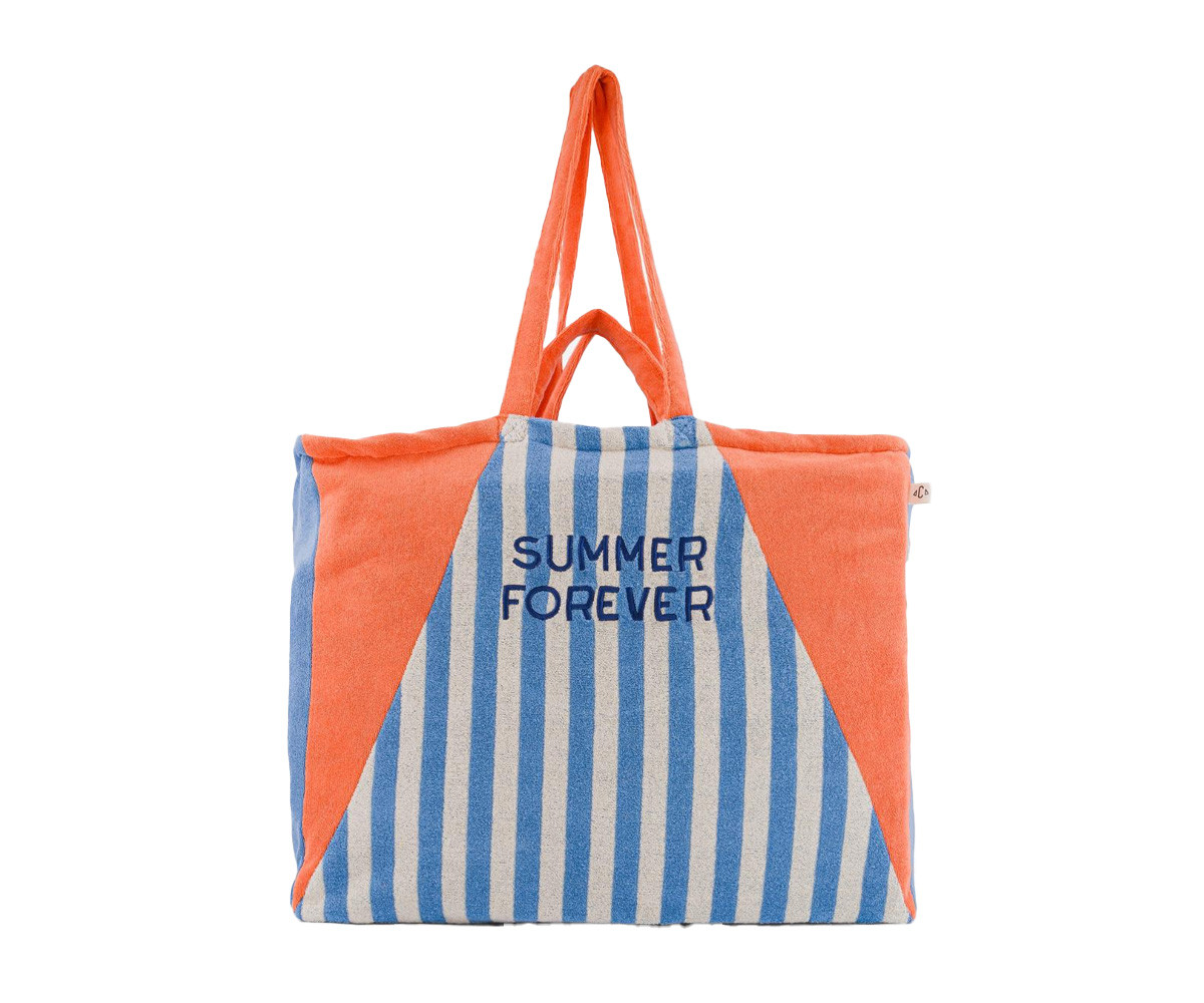 Bolso Tote Grande Summer Forever Azul