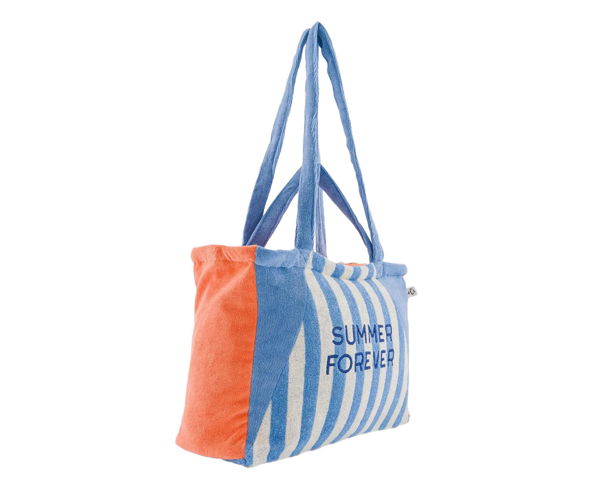Bolso Tote Pequeño Summer Forever Azul
