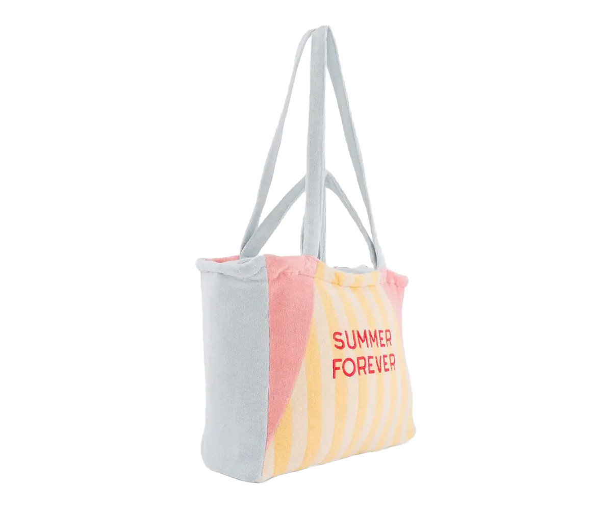 Bolso Tote Pequeño Summer Forever Rosa