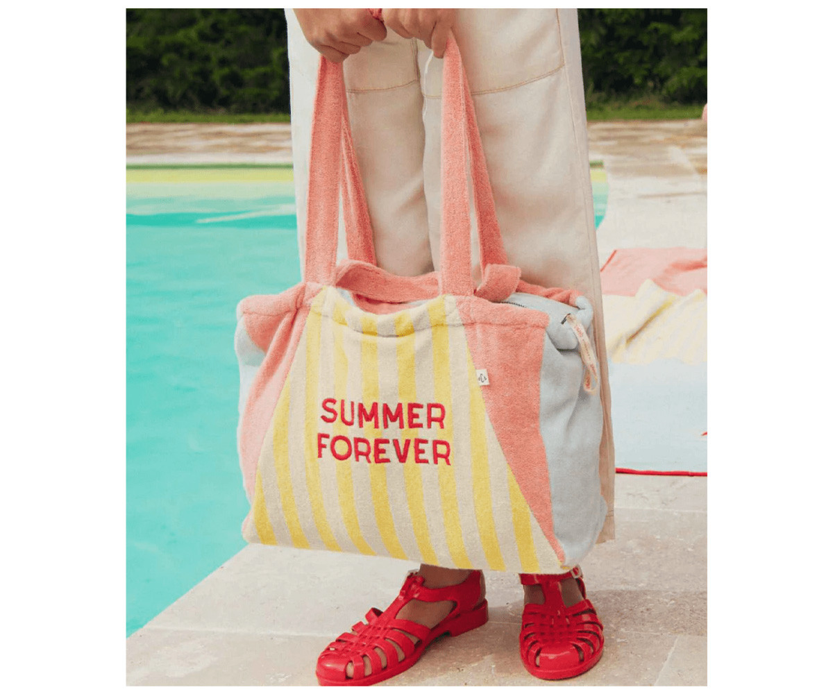 Bolso Tote Pequeño Summer Forever Rosa