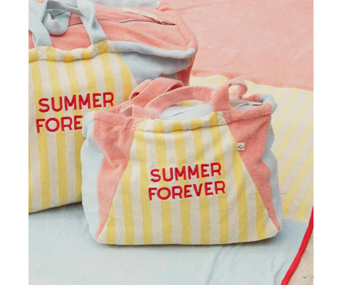 Bolso Tote Pequeño Summer Forever Rosa