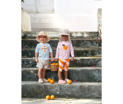 Gorrito de Playa Flap con Protección Solar Stone Sea Salt