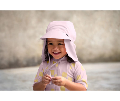 Cappellino Protezione Solare Flap Pale Pink
